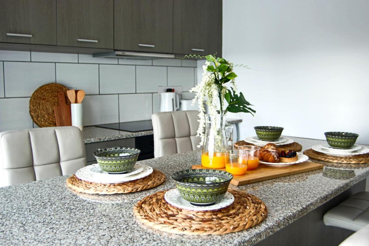 Appartamento Phaedrus Living: Seaside Luxury Flat Natalia House 102 Paphos Esterno foto